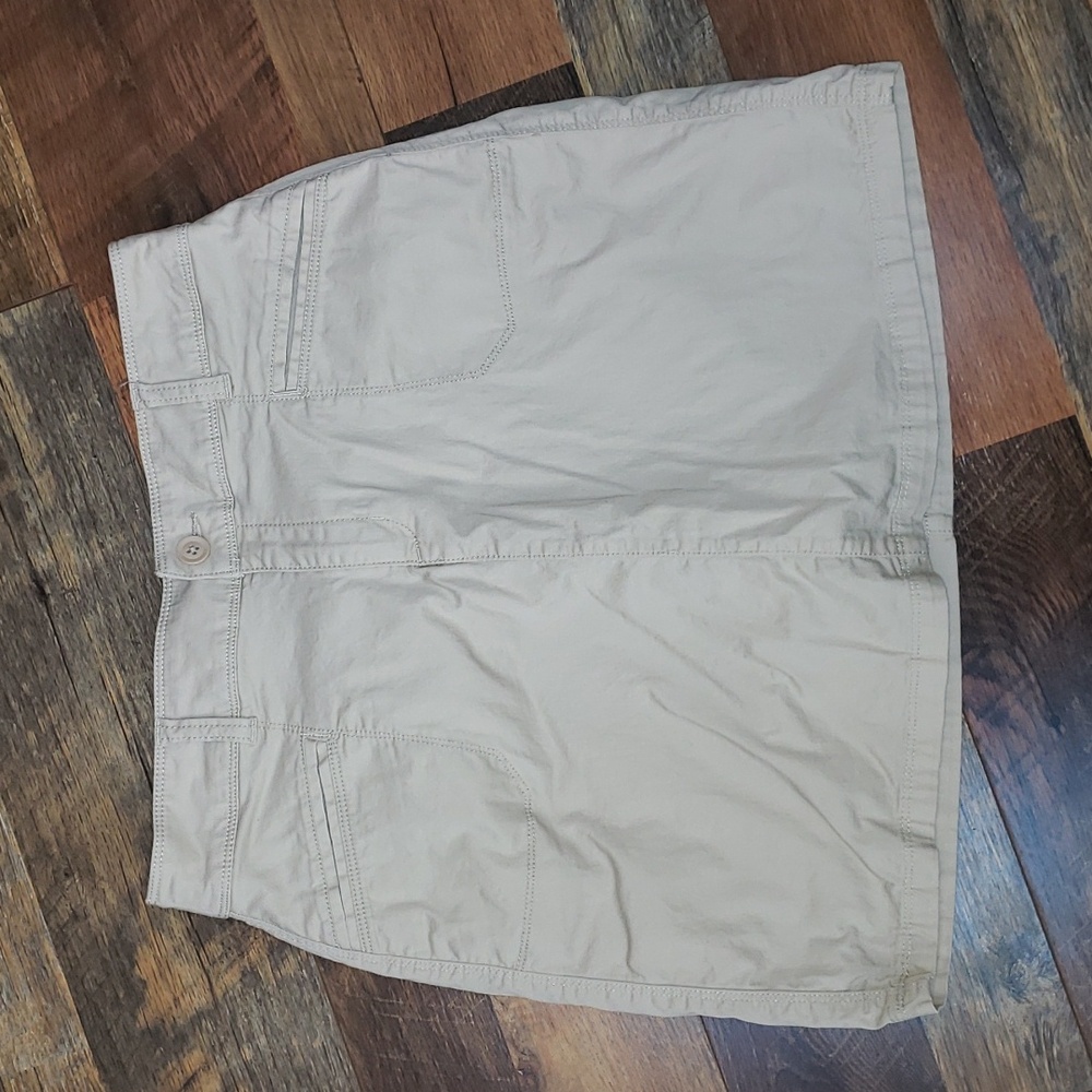 Croft & Barrow Khaki Skort, Size 8 Petite